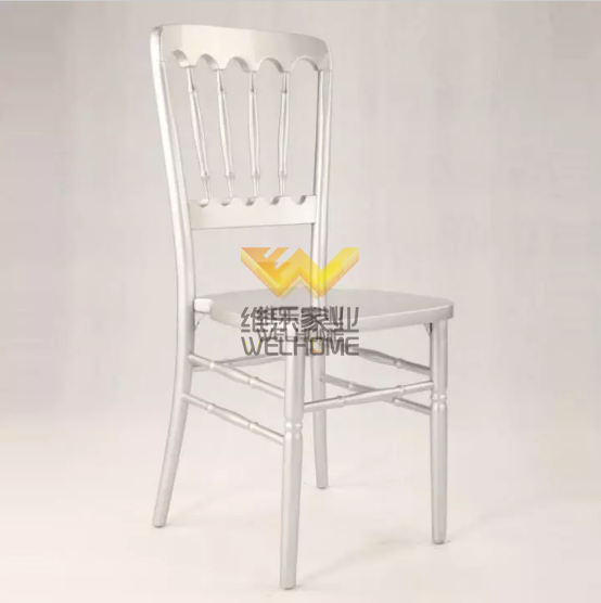  Silver solid wood chateau banquet chair for events/wedding